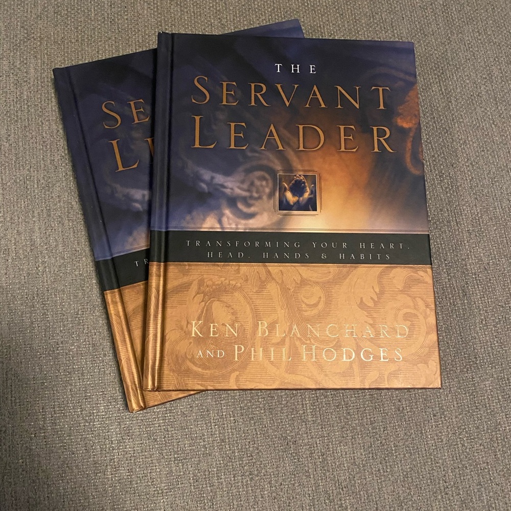 The Servant Leader Book by Ken Blanchard and Phil Hodges. Brand new never used.